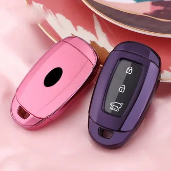 TPU Car Key Case Cover for Hyundai i30 i40 ix35 KONA Solaris Grandeur Ig Accent Santa Fe Palisade 2017 2018 2019
TPU Car Key Case Cover for Hyundai i30 i40 ix35 KONA Solaris Grandeur Ig Accent Santa Fe Palisade 2017 2018 2019