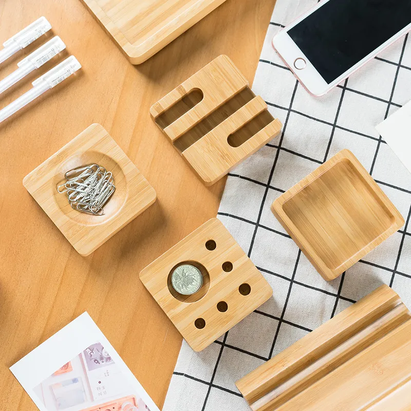 Creative Bamboo Office Desk Organize Modern Style Square Sundries Storage Box Wood Stationary Container Cards/Phone Holder
Creative Bamboo Office Desk Organize Modern Style Square Sundries Storage Box Wood Stationary Container Cards/Phone Holder