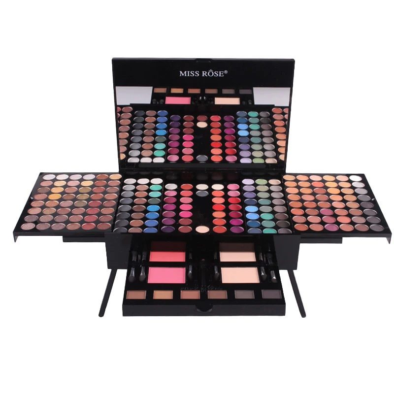 Miss Rose 180 Colors Cosmetic Powder Eyeshadow Palette Matte Nude Shimmer Eye Shadow Set With Makeup Brush Mirror 6 Eyebrow
Miss Rose 180 Colors Cosmetic Powder Eyeshadow Palette Matte Nude Shimmer Eye Shadow Set With Makeup Brush Mirror 6 Eyebrow