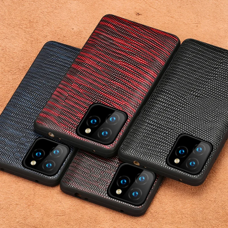 Чехол из натуральной кожи для телефона iPhone 11 pro 11max текстурная задняя крышка