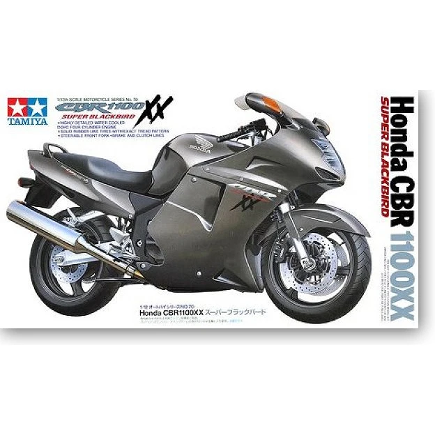 Tamiya 14070 масштаб 1:12 модель Honda CBR1100XX супер черный Дрозд мотоциклы сборка