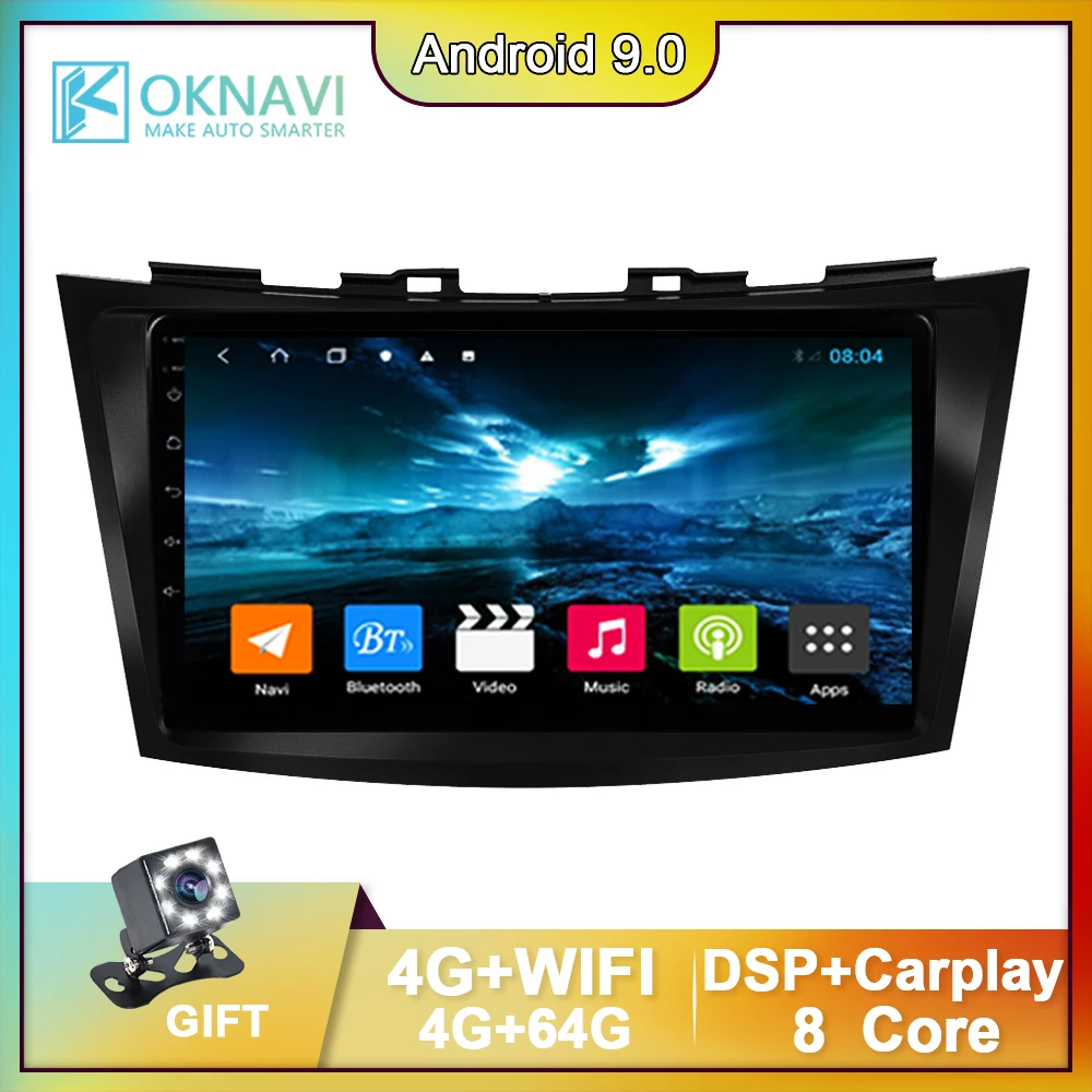 For Suzuki Swift 2011-2015 Auto Smart Car Radio Multimedia GPS Navigation 2 Din Android 9.0 Audio Video Player IPS Touch Screen
For Suzuki Swift 2011-2015 Auto Smart Car Radio Multimedia GPS Navigation 2 Din Android 9.0 Audio Video Player IPS Touch Screen