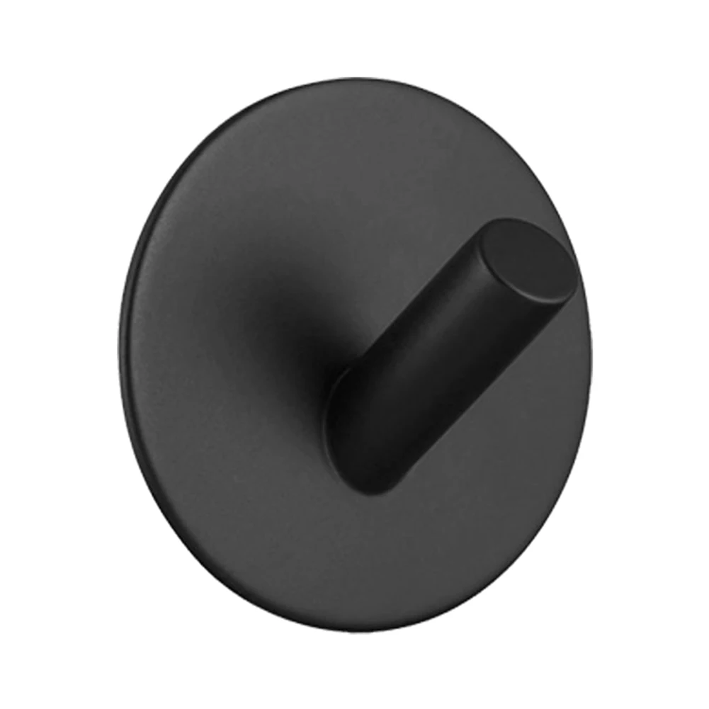 1Pcs Stainless Steel Hooks Black Towel Robe Coat Key Holder Hanger Heavy Duty Waterproof Kitchen Bathroom Accessories 
1Pcs Stainless Steel Hooks Black Towel Robe Coat Key Holder Hanger Heavy Duty Waterproof Kitchen Bathroom Accessories