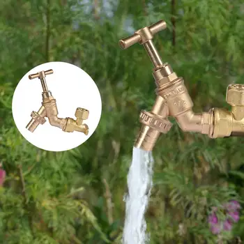 NEW Outside Garden Tap Solid Brass Double Check Valve Garden Solid Brass Faucet Fixed Horse Head Brass Faucet
NEW Outside Garden Tap Solid Brass Double Check Valve Garden Solid Brass Faucet Fixed Horse Head Brass Faucet