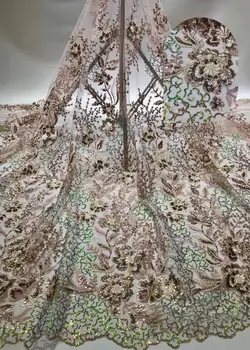 Nigerian french net Lace Jolin-16.8809 Embroidered Cord Lace Fabric with full beads for bridal dress
Nigerian french net Lace Jolin-16.8809 Embroidered Cord Lace Fabric with full beads for bridal dress