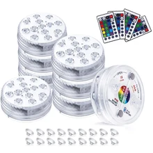 2020 New 16 Colors Submersible Led Lights With Magnet and Suction Cup Pond Fountain Underwater LED Night Light for Vase,Fishtank
2020 New 16 Colors Submersible Led Lights With Magnet and Suction Cup Pond Fountain Underwater LED Night Light for Vase,Fishtank