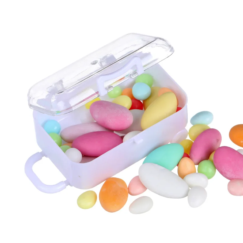 12pcs/lot Creative Square Plastic Candy Box Mini Trolley Box Small Object Storage Plastic Packaging Box
12pcs/lot Creative Square Plastic Candy Box Mini Trolley Box Small Object Storage Plastic Packaging Box