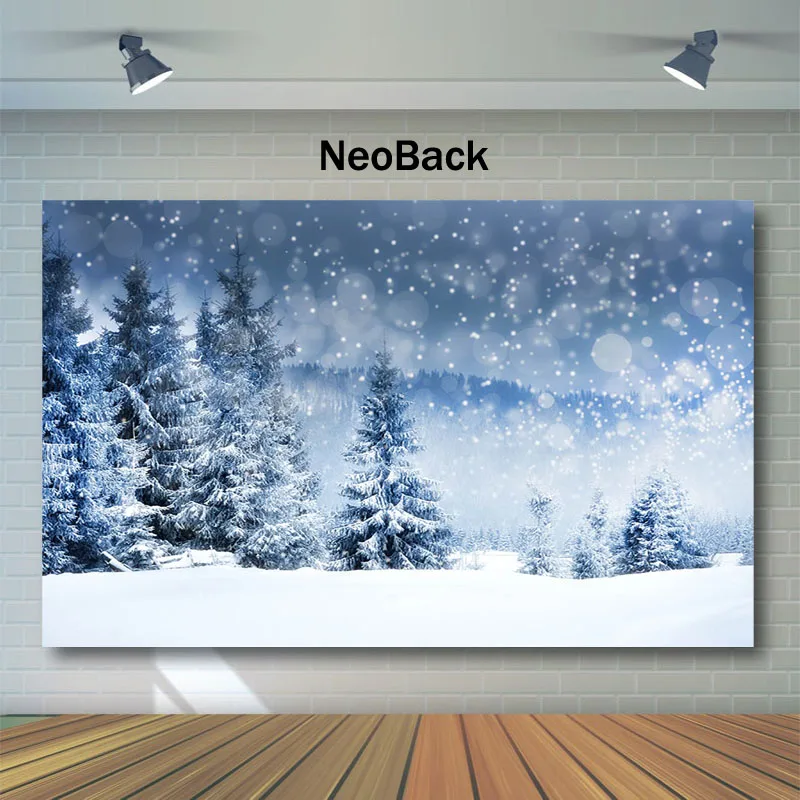 NeoBack Winter Snow Forest Photography Backdrops Bokeh Pine Snowflake Backdrop Children Backgrounds for Photo Studio
NeoBack Winter Snow Forest Photography Backdrops Bokeh Pine Snowflake Backdrop Children Backgrounds for Photo Studio