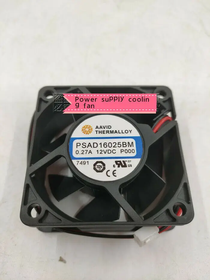 Для AAVID THERMALLOY 6025 PSAD16025BM 12 В постоянного тока 0 27a 60*60*25 мм 2 контактный Вентилятор Ant