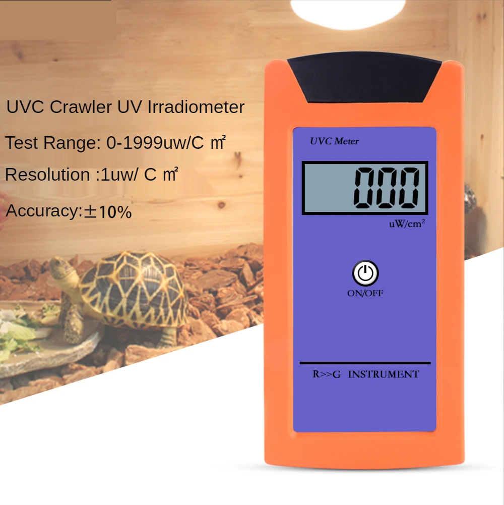 RGM-UVC Reptile Illuminance Meter High Precision Ultraviolet Illuminance Meter UVC Photometer
RGM-UVC Reptile Illuminance Meter High Precision Ultraviolet Illuminance Meter UVC Photometer
