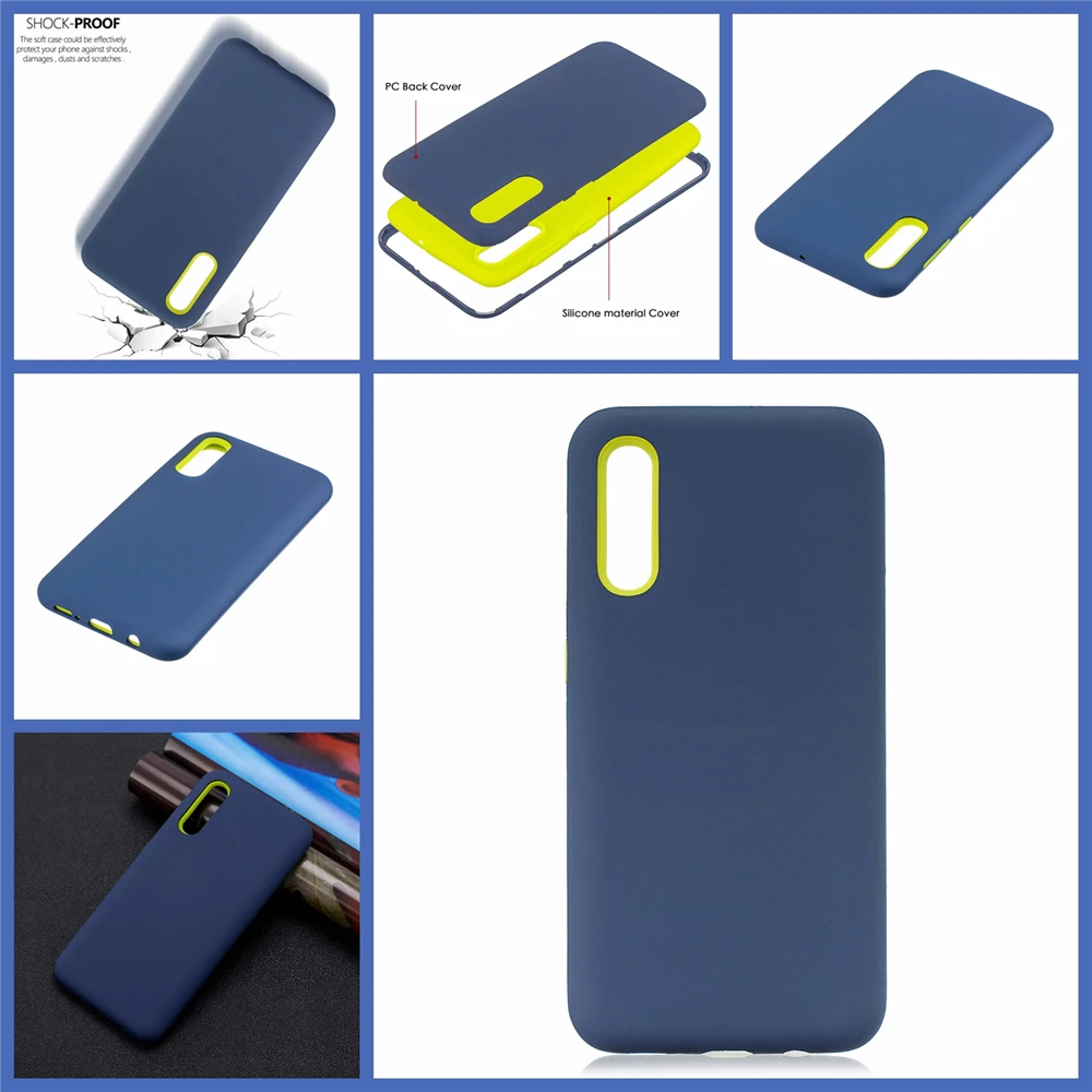 For Samsung Galaxy A70 A50 A40 A30 A20 A10 Case Silicone PC Slim Fit Dual Layer Phone Back Case 3in1 Shockproof Protective Shell
For Samsung Galaxy A70 A50 A40 A30 A20 A10 Case Silicone PC Slim Fit Dual Layer Phone Back Case 3in1 Shockproof Protective Shell
