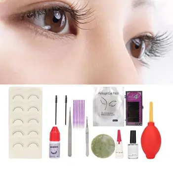 Professional False Eyelashes Extension Practice Kit Grafting Eyelash Tools for New Starter Makeup Tool Kits
Professional False Eyelashes Extension Practice Kit Grafting Eyelash Tools for New Starter Makeup Tool Kits