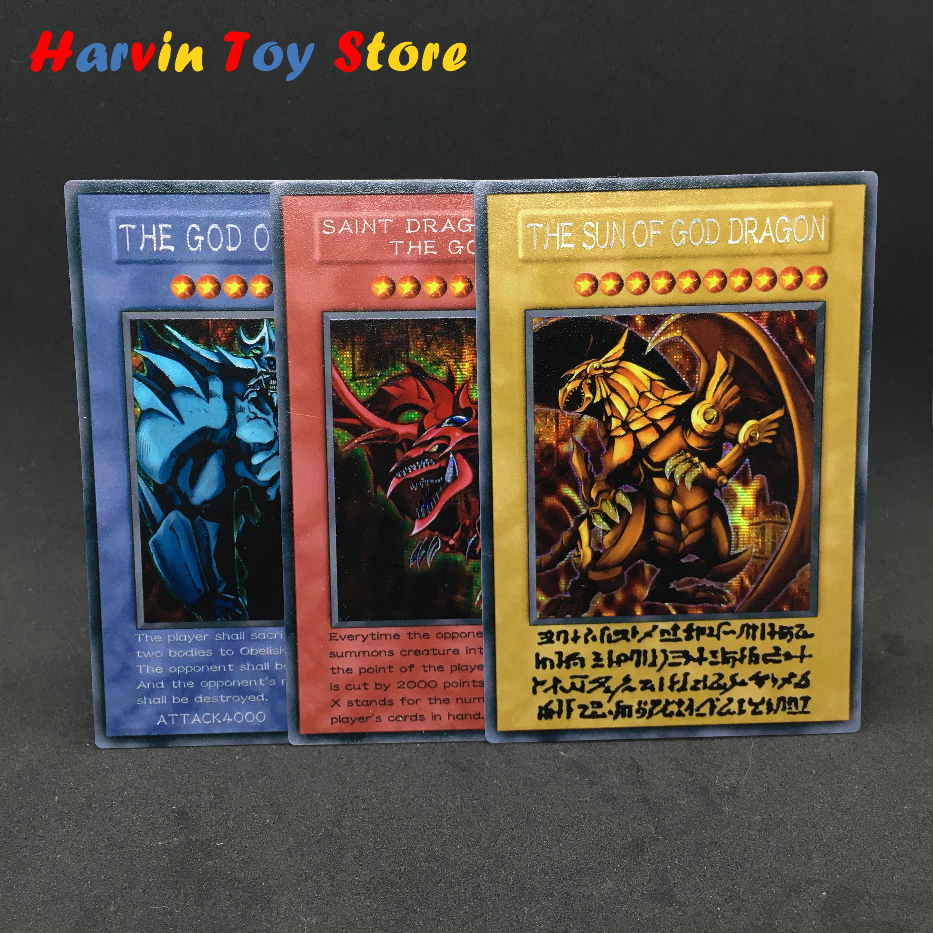 Yu Gi Oh DIY Special Customized Silver Broken SER Three Magic Gods Animation Version
Yu Gi Oh DIY Special Customized Silver Broken SER Three Magic Gods Animation Version