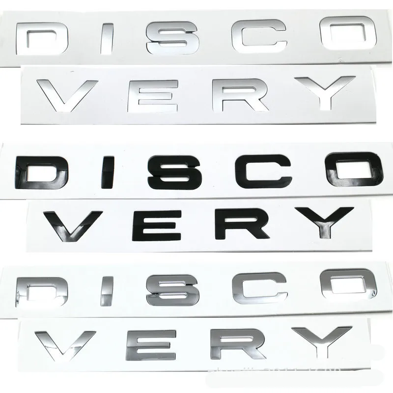 1PC Letter Car Styling ABS Silver Black DISCOVERY Emblem Rear Trunk Badge Front Back Logo Sticker Auto Accessories
1PC Letter Car Styling ABS Silver Black DISCOVERY Emblem Rear Trunk Badge Front Back Logo Sticker Auto Accessories