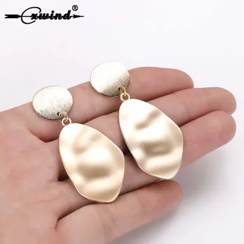 Cxwind Vintage Wedding Geomeric Drop Earrings for Women Statement Fashion Costume Jewelry Waterdrop Drop Earrings Brinco Gift
Cxwind Vintage Wedding Geomeric Drop Earrings for Women Statement Fashion Costume Jewelry Waterdrop Drop Earrings Brinco Gift