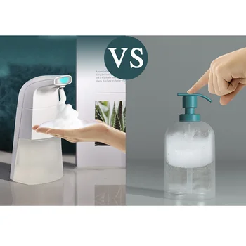 Touchless Soap Dispenser Foam Dishes Bathroom Kitchen Office Automatic High Quality New 2020
Touchless Soap Dispenser Foam Dishes Bathroom Kitchen Office Automatic High Quality New 2020