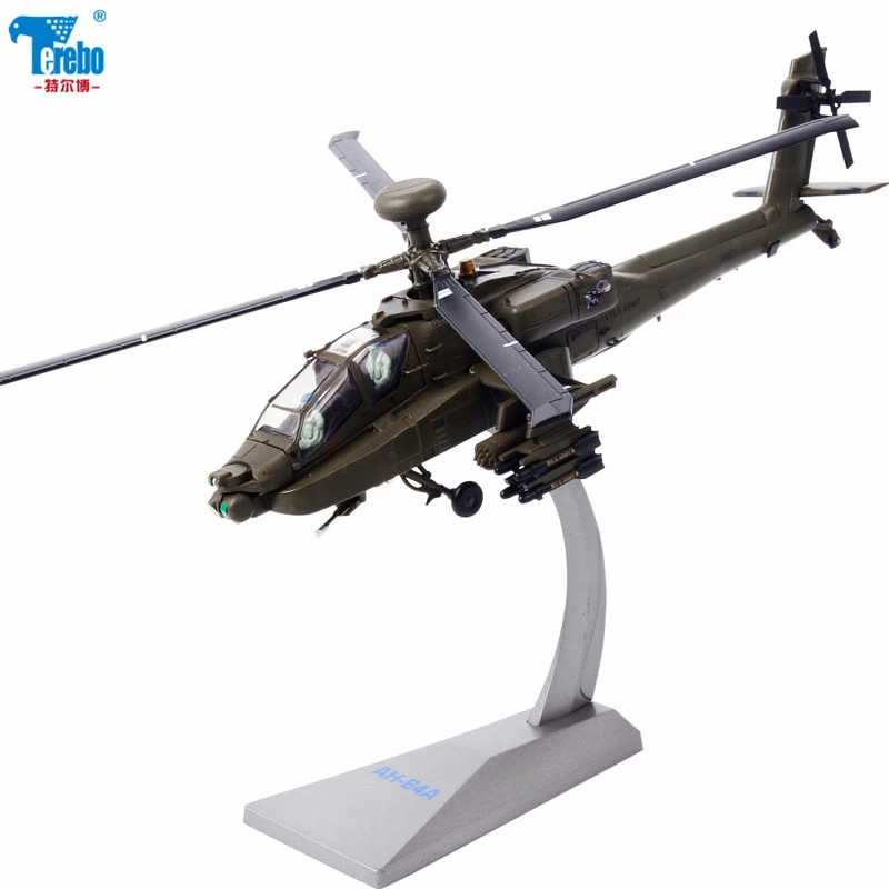 Terebo 1:72 Apache armed helicopter simulation aircraft model alloy military finished ornaments AH-64A collection gift
Terebo 1:72 Apache armed helicopter simulation aircraft model alloy military finished ornaments AH-64A collection gift