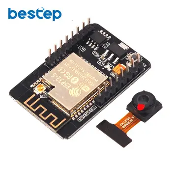 ESP32-CAM ESP-32S WiFi Module ESP32 serial to WiFi ESP32 CAM Development Board 5V Bluetooth with OV2640 Camera Module
ESP32-CAM ESP-32S WiFi Module ESP32 serial to WiFi ESP32 CAM Development Board 5V Bluetooth with OV2640 Camera Module