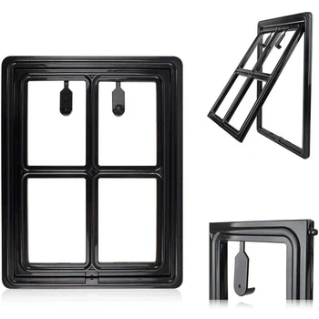 Gate Way Pet Door for Screens - Large 12" x 16" Cat & Dog Flap Door Lock 
Gate Way Pet Door for Screens - Large 12" x 16" Cat & Dog Flap Door Lock