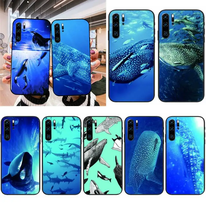 XSHUYI Marine whale shark Phone Case For Huawei MATE P30 40 PRO LITE Honor 20 30 V30 Y5 6 8 9 | Мобильные телефоны и
