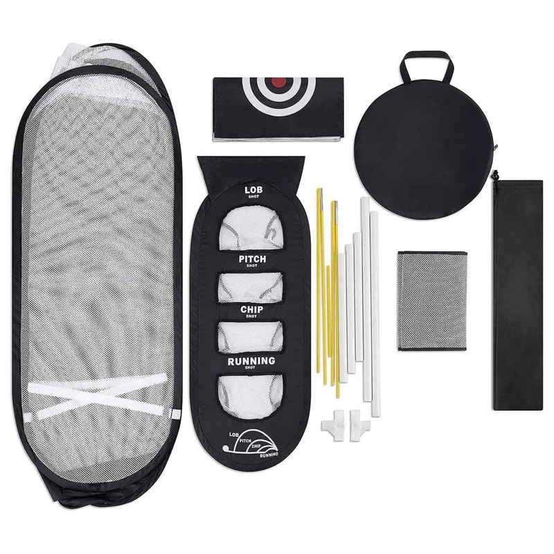 Golf Hitting Net Practice Target Chipping Training Aids Practice At Backyard Collapsible
Golf Hitting Net Practice Target Chipping Training Aids Practice At Backyard Collapsible