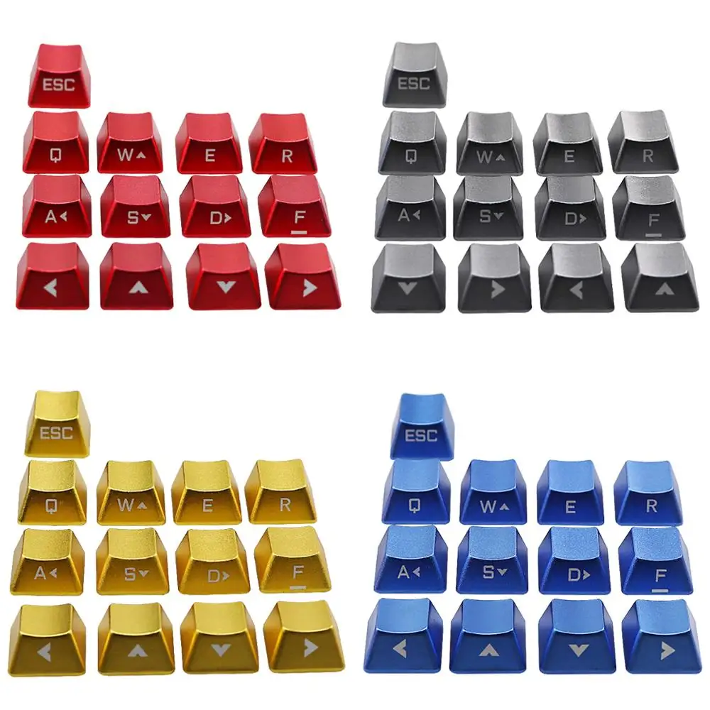 Brand New and High Quality Replaceable Side Engraving Mechanical Keyboard Metal Keycaps ESC QWERASDF Arrow Cross Shaft Key Cap
Brand New and High Quality Replaceable Side Engraving Mechanical Keyboard Metal Keycaps ESC QWERASDF Arrow Cross Shaft Key Cap