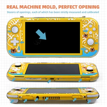 Anti-Slip Clear Animal Crossing Shell Gradient Color For Nintend Switch Lite Protective Case For Switch Lite Console Accessories
Anti-Slip Clear Animal Crossing Shell Gradient Color For Nintend Switch Lite Protective Case For Switch Lite Console Accessories