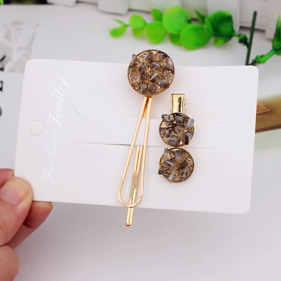 Épingles à cheveux en perles de cristal pour femmes et filles, ensemble d'accessoires pour cheveux, vêtements de sauna délicats, bijoux fantaisie 6