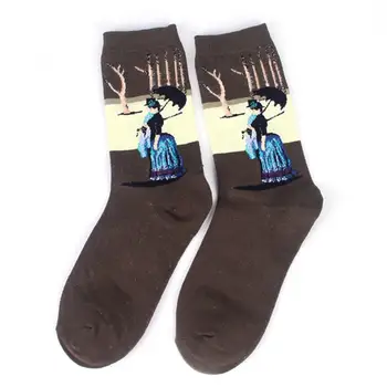 Men Boys Casual Non Slip Breathable Comfortable Painting Pair of Socks As the picture shown
Men Boys Casual Non Slip Breathable Comfortable Painting Pair of Socks As the picture shown