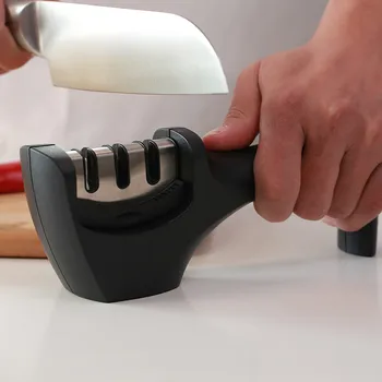 AMINNO Professional Kitchen Knife Sharpener Coarse/Fine Tungsten Steel Diamond Ceramic 3 Stages
AMINNO Professional Kitchen Knife Sharpener Coarse/Fine Tungsten Steel Diamond Ceramic 3 Stages