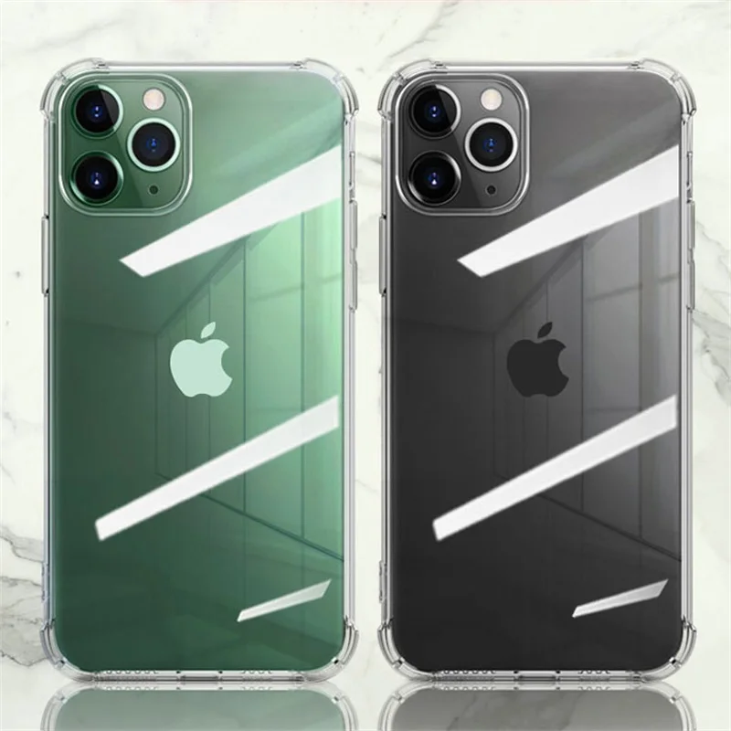 Transparent Shockproof Soft Silicone Case HAIZOL 360 Silicone Protect Cover for iPhone 12 11 Pro Max X XR XS 8 7 6 6S Plus SE
Transparent Shockproof Soft Silicone Case HAIZOL 360 Silicone Protect Cover for iPhone 12 11 Pro Max X XR XS 8 7 6 6S Plus SE