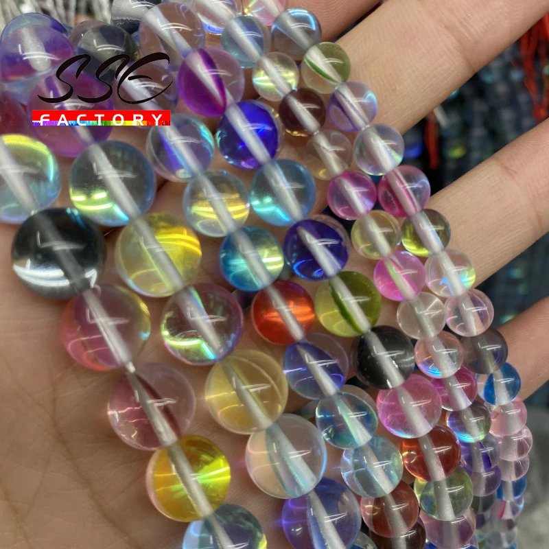 Colorful Austria Crystal Beads Glitter Moon Stone Round Flash Shimmer Beads for Jewelry Making DIY Bracelet 15'' Strand 6 8 10mm
Colorful Austria Crystal Beads Glitter Moon Stone Round Flash Shimmer Beads for Jewelry Making DIY Bracelet 15'' Strand 6 8 10mm