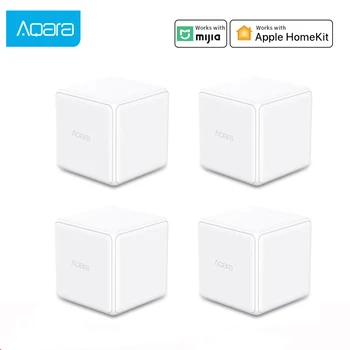 Aqara Magic Cube Zigbee Connection 6 Customizable Gestures to Control Your Smart Home Devices Work With MiHome App
Aqara Magic Cube Zigbee Connection 6 Customizable Gestures to Control Your Smart Home Devices Work With MiHome App