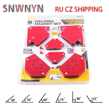Free Shipping 6PCS Welding Magnet Fixer Welding Positioner Magnetic Fixed Angle Soldering Locator Welding Accessories
Free Shipping 6PCS Welding Magnet Fixer Welding Positioner Magnetic Fixed Angle Soldering Locator Welding Accessories