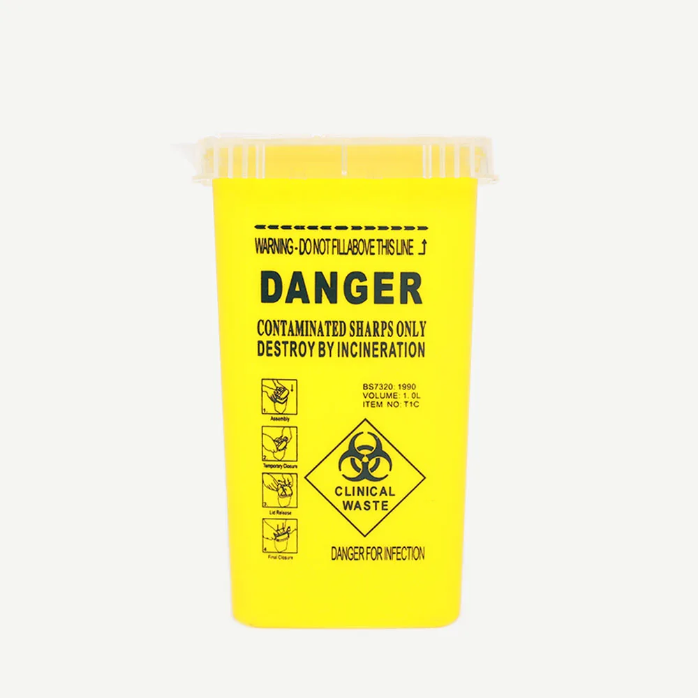 1L Tattoo Accessory Needle Pigment Sharps Tool Container Medical Needles Collect Box Disposal Kit Waste Bin
1L Tattoo Accessory Needle Pigment Sharps Tool Container Medical Needles Collect Box Disposal Kit Waste Bin