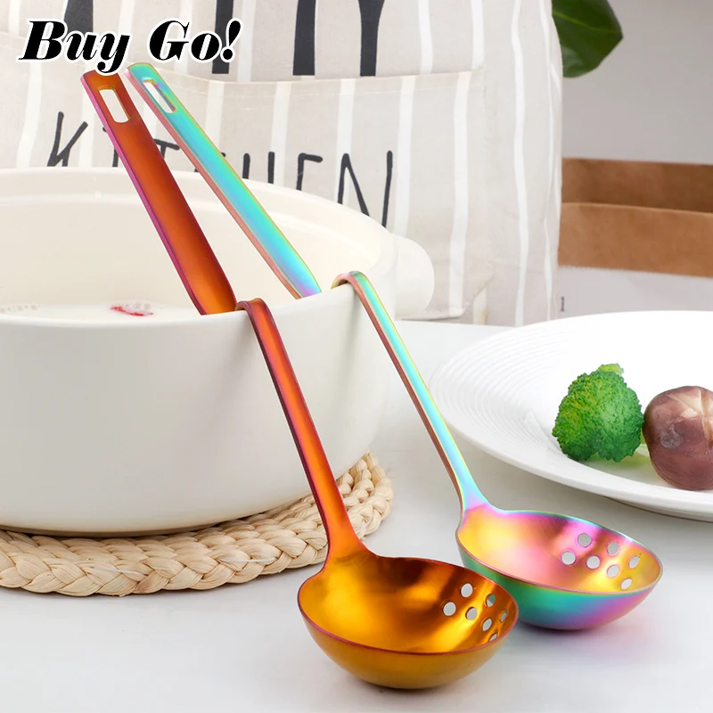 Stainless Steel Wall Hanging Long Handle Soup Spoon Cooking Colander Skimmer Strainer Set Kitchen Cookware Cooking Hot Pot Z
Stainless Steel Wall Hanging Long Handle Soup Spoon Cooking Colander Skimmer Strainer Set Kitchen Cookware Cooking Hot Pot Z