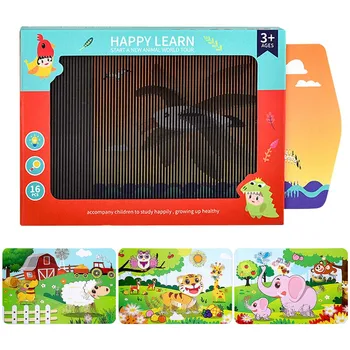 Animal Cartoon Dynamic Walking Box with 3D Toy Animal Cognitive Cards for Children Early Educational Traveling Toys
Animal Cartoon Dynamic Walking Box with 3D Toy Animal Cognitive Cards for Children Early Educational Traveling Toys
