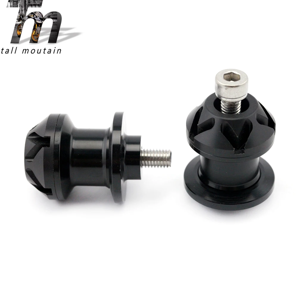 For TRIUMPH DAYTONA 675 2006-2008, STREET TRIPLE/R 2007-2012 Motorcycle CNC Aluminum Swingarm Spools slider 6mm stand screws
For TRIUMPH DAYTONA 675 2006-2008, STREET TRIPLE/R 2007-2012 Motorcycle CNC Aluminum Swingarm Spools slider 6mm stand screws