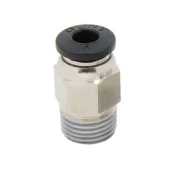 For V6 3D Printer Metal Straight Teflon Tube Push in Quick Release Fitting Connector is Used To Teflon Ptfe Tubing Connecting
For V6 3D Printer Metal Straight Teflon Tube Push in Quick Release Fitting Connector is Used To Teflon Ptfe Tubing Connecting