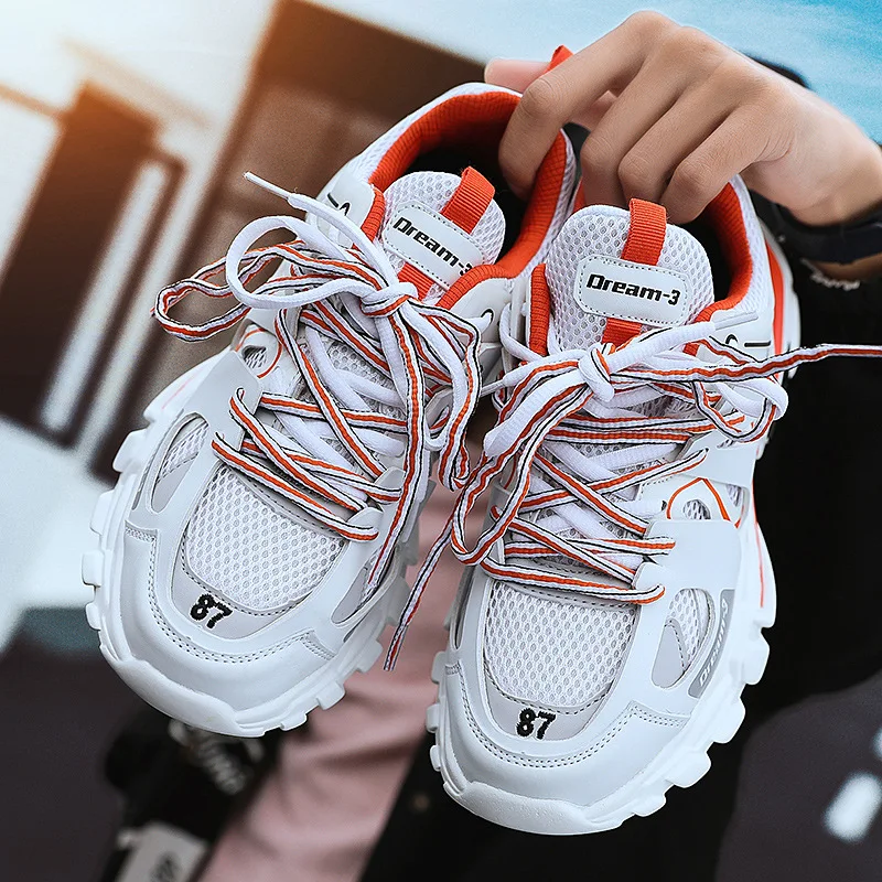 MEN'S SHOES 2019 New Style Three Generations Dad Shoes Large Size Sports Footwear Students Running Shoes a Generation of Fat Cro
MEN'S SHOES 2019 New Style Three Generations Dad Shoes Large Size Sports Footwear Students Running Shoes a Generation of Fat Cro