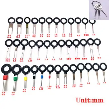 36Pc Car Terminal Removal Tool Set Electrical Wiring Crimp Connector Pin Extractor Kit AutoTerminal Repair Hand Car Repair Tool
36Pc Car Terminal Removal Tool Set Electrical Wiring Crimp Connector Pin Extractor Kit AutoTerminal Repair Hand Car Repair Tool