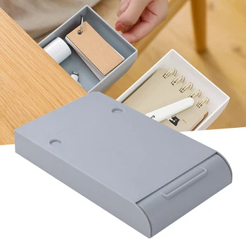 Self-Adhesive Storage Drawer Under Desk Pencil Tray Remote Control Key Mask Hidden Organizer Storage Box Holder Case Space Saver
Self-Adhesive Storage Drawer Under Desk Pencil Tray Remote Control Key Mask Hidden Organizer Storage Box Holder Case Space Saver