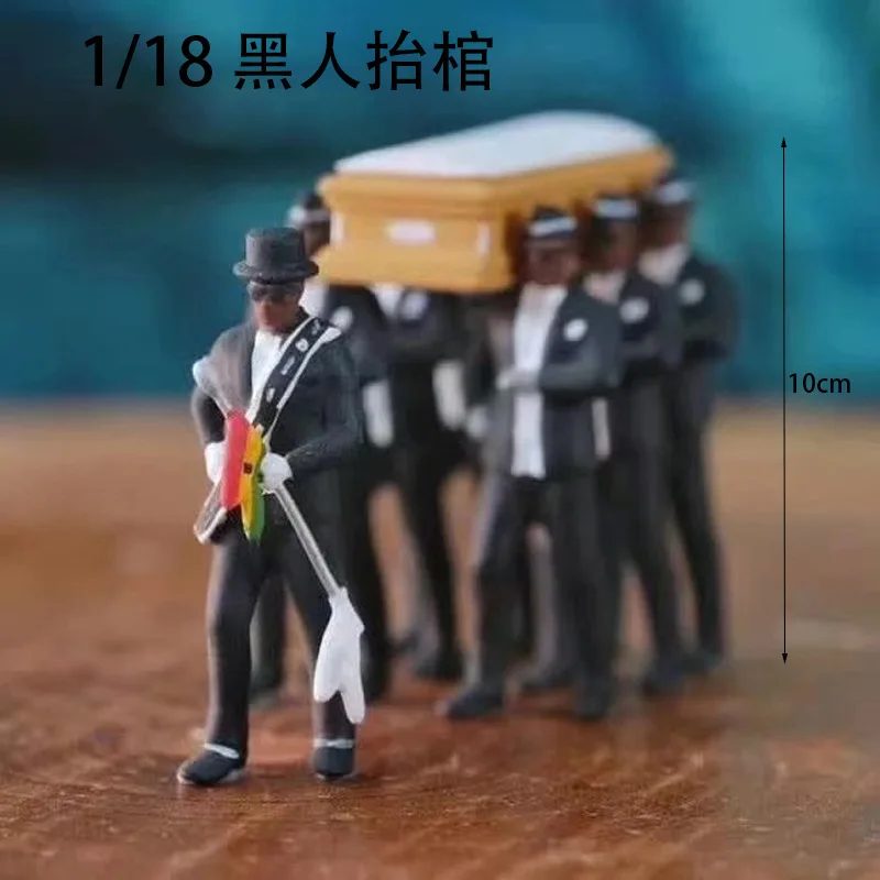10cm Hot Ghana Dancing pallbearers Action Figure Toy Garage Kit Coffin Dance Decoration Professional Team Funny Doll Gift 10cm Hot Ghana Dancing pallbearers Action Figure Toy Garage Kit Coffin Dance Decoration Professional Team Funny Doll Gift