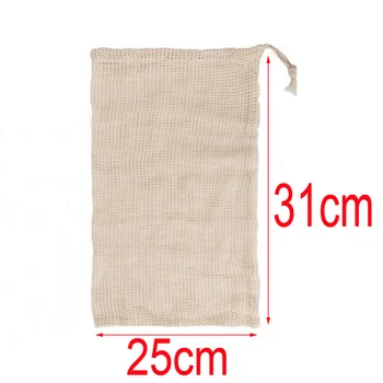 2pcs All cotton environmental protection mesh bag drawstring binding net bag Shopping bag Fruit mesh bag vegetable mesh bag
2pcs All cotton environmental protection mesh bag drawstring binding net bag Shopping bag Fruit mesh bag vegetable mesh bag