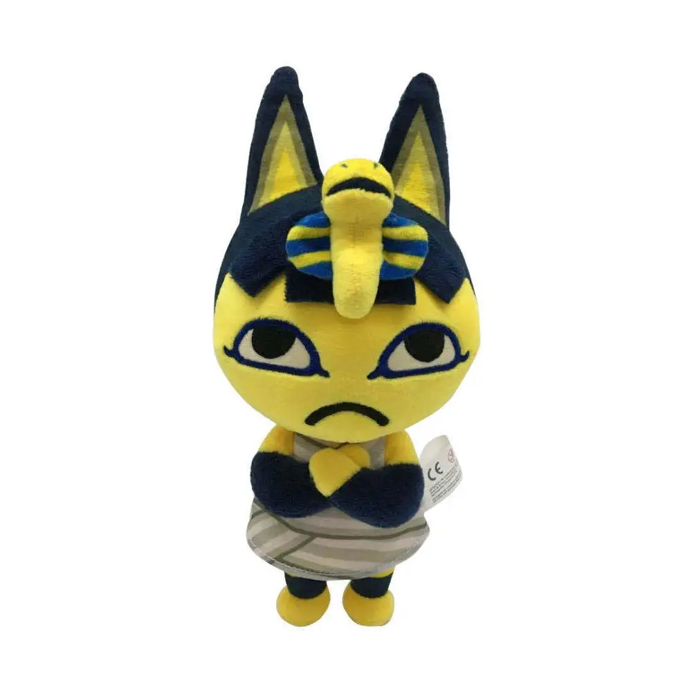 1 шт. 20 см животных пересечения Ankha плюшевые игрушки мягкие набивные из аниме Для