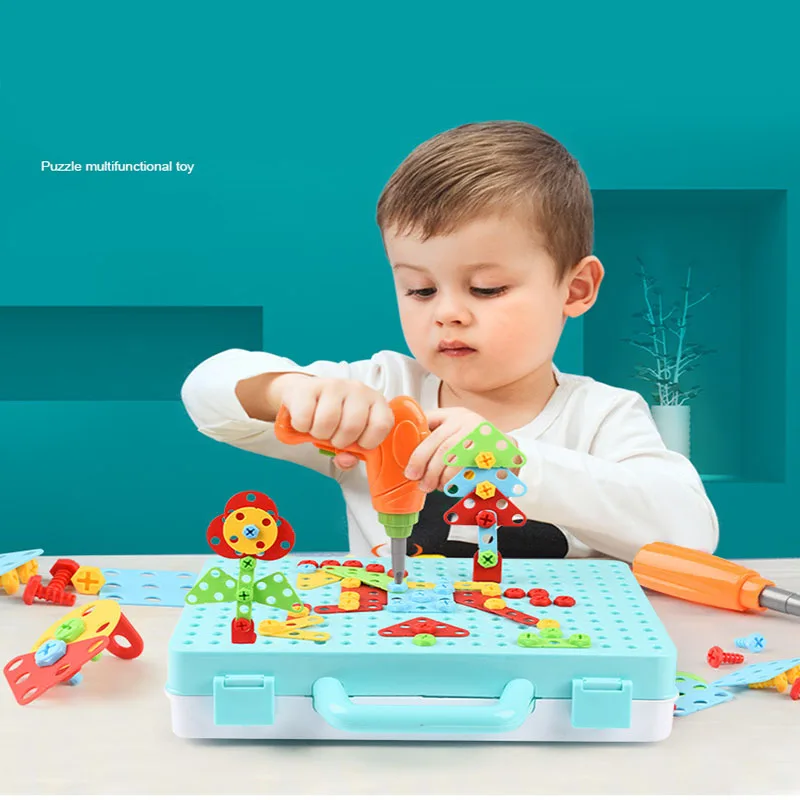boys toys Creative Educational Toy Electric Drill Screws Puzzle Assembled Mosaic Design Building Toys Boy Pretend Play Toy
boys toys Creative Educational Toy Electric Drill Screws Puzzle Assembled Mosaic Design Building Toys Boy Pretend Play Toy