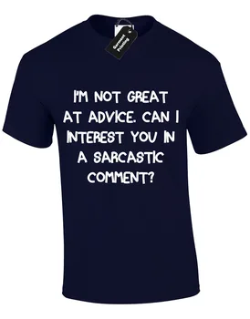 IM NOT GREAT AT ADVICE MENS T SHIRT SARCASTIC COMMENT FUNNY JOKE SARCASM S-5XL
IM NOT GREAT AT ADVICE MENS T SHIRT SARCASTIC COMMENT FUNNY JOKE SARCASM S-5XL