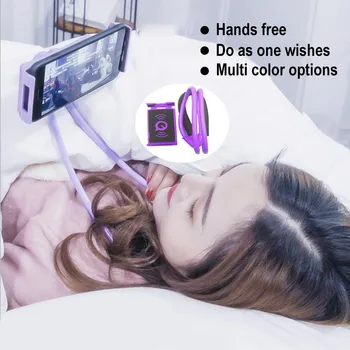 Creative Bedside Lazy Hanging Neck Mobile Phone Bracket Smart Phone Universal Universal Phone Holder Stand Base Neck Bracket
Creative Bedside Lazy Hanging Neck Mobile Phone Bracket Smart Phone Universal Universal Phone Holder Stand Base Neck Bracket