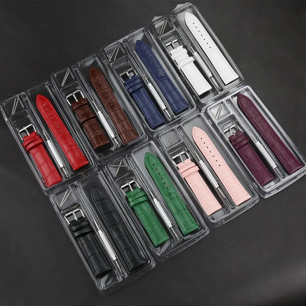 Высококачественный ремешок для часов из натуральной кожи 10 мм 12 мм 14 мм 16 мм 18 мм 20 мм 22 мм 24 мм зеленый фиолетовый синий ремешок для часов Прямая поставка
Высококачественный ремешок для часов из натуральной кожи 10 мм 12 мм 14 мм 16 мм 18 мм 20 мм 22 мм 24 мм зеленый фиолетовый синий ремешок для часов Прямая поставка