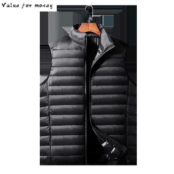 men 2020 down jacket new vest fashion collar waistcoat thin down vest male coat
men 2020 down jacket new vest fashion collar waistcoat thin down vest male coat